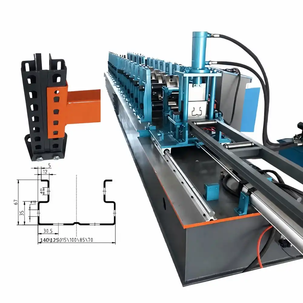 pillar making machine t-beam forming machine